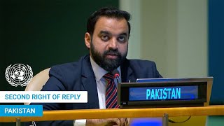 🇵🇰 Pakistan - Second Right of Reply, UN General Debate, 79th Session | #UNGA