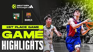 Ulm Qualifier 1st-place Game Highlights I U18 Zalgiris Kaunas vs U18 FC Barcelona