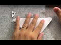 fold a butterfly together with paper