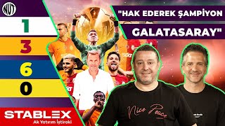 Süper Lig'de Şampiyon Galatasaray | Maç Sonu | Nihat Kahveci, Nebil Evren