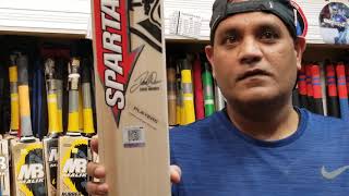 Spartan SIKANDER English Willow Cricket Bat | David Warner Player's Edition