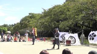 名古屋おもてなし武将隊ー2015.9.19 名古屋城 演武ー