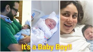 Good News! Kareena Kapoor and Saif Ali Khan Blessed with A Baby BOY | Kareena Kapoor Baby