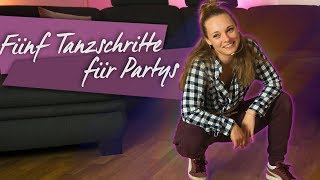 5 coole Tanzschritte für Clubs + Partys//Shuffle, Twerk lernen für Anfänger - Dance-Challenge Tag 6