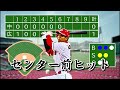 2023年7月23日　中日vs広島 ドラファン目線のハイライト