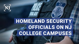NJ college students protest Homeland Security, ICE activity