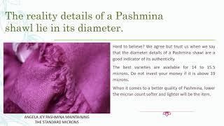 Know What is a Real Pashmina Shawl? And a Complete Test of the Authentic Cashmere Scarves