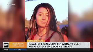 Israeli officials confirm woman’s death weeks after being taken hostage