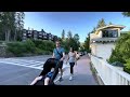 walk through lake placid new york and around mirror lake 2023 in 4k