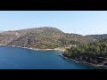 flight over loutsa beach of ithaca island of greece Ιθάκη παραλία Λούτσα 15 09 2021 10 00 am