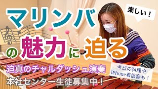 【エルム楽器】マリンバの魅力に迫る～体験レッスンの様子大公開♪迫真のチャルダッシュ演奏は必見！どこかで耳にしたことがあるあの曲も！