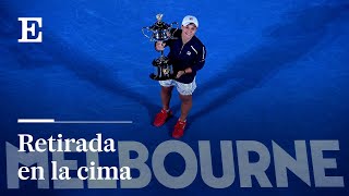 Se retira BARTY, la número uno del TENIS FEMENINO | EL PAÍS