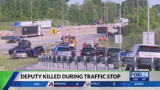 Scott County deputy killed in traffic stop on I-75