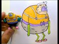 How to draw Mermaid Man from SpongeBob/Drawing For Kids#howtodraw#MermaidMan#crafts#lefthanded
