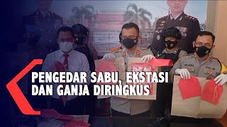 Pengedar Sabu, Ekstasi Dan Ganja Diringkus