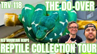 RAREST GREEN TREE PYTHON \u0026 EMERALD TREE BOA REPTILE COLLECTION TOUR W/ MARCIAL MENDEZ | THE DO-OVER