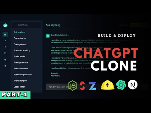 ChatGPT Clone Build and Deploy Full-Stack ChatGPT Clone 2023