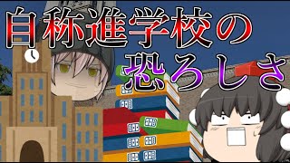 謎の国公立推し...大量の課題...自称進学校がやばすぎる...【ゆっくり茶番】