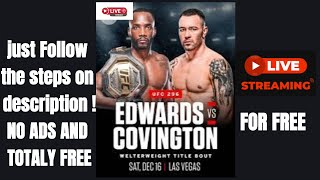 Colby Covington vs Leon Edwards | LIVE FIGHT | UFC 296