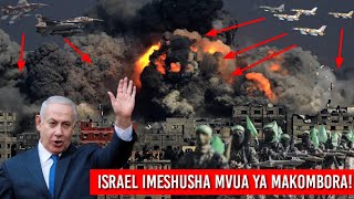 HIVI PUNDE! ISRAEL IMEFANYA MASHAMBULIZI MFULULIZO TENA GAZA NA KUUA MAMIA YA RAIA LEO! HALI TETEE!