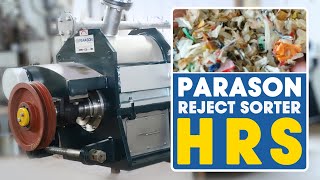 Parason Reject Sorter: Fine Rejects with No Fiber Loss