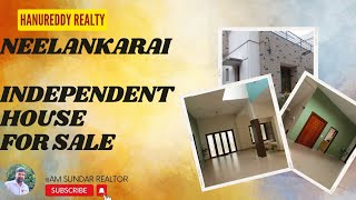 Neelankarai (Beachside) Independent house for sale with 2 grounds Land