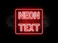 Realistic CSS Neon Text Effect Tutorial