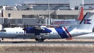 Landhelgisgæslan Icelandic Coast Guard DHC 8 TF-SIF Take Off Malaga AGP