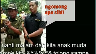 Ngakak! Pidato hansip yang blepotan(lucu)