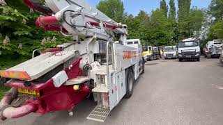 Used MAN (LHD) / PUTZMEISTER model M20-4 20m Truck-Mounted Concrete Pump (2007)