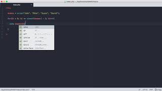 PHP Tutorial 14 - Sorting Indexed Arrays