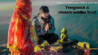 Tungnath Mahadev \u0026 Chandrashila trek ||HEAVEN ON EARTH❤️Feel the Magical Sunrise From Lord of Peaks