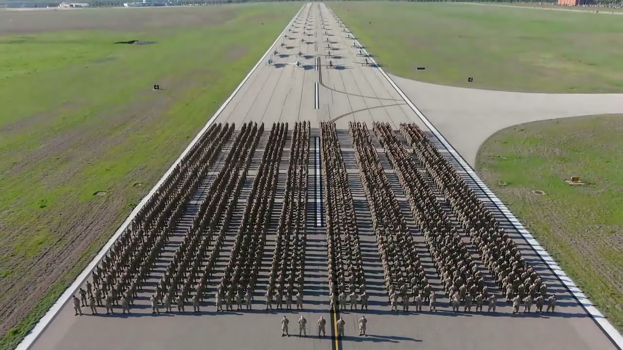 Elephant Walk At Sheppard AFB - YouTube