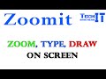 How to Draw on Live Computer Screen during Presentation or Video Recording   ZoomIt Free Tool