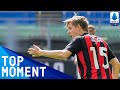 Jens Petter Hauge Scores the Equaliser for Milan! | Milan 1-1 Sampdoria | Top Moment | Serie A TIM