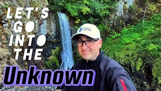 Hidden WATERFALL of the Gifford Pinchot NF | All alone with this MAGNIFICENT beauty!