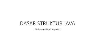 Implementasi Struktur Data Java: Variabel, Array, & Linked List