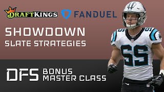 How to Win on DraftKings & FanDuel: NFL DFS Showdown Strategies