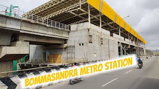 Bommasandra Metro Station | Yellow line Namma Metro | Bengaluru