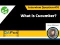 What is Cucumber? (Selenium Interview Question #76)