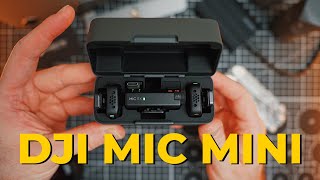 Обзор DJI Mic Mini. Маленький беспроводной микрофон монстр!