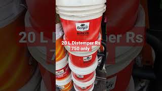 20 L Berger Distemper Rs 750