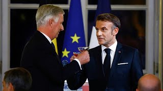 Belgium's King Philippe visits France to celebrate shared views on Europe