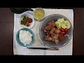 Karaage - Japanese fried chicken. Cooking recipe