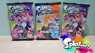 【Splatoon】乌贼娘日本食玩贴纸【食玩联盟】