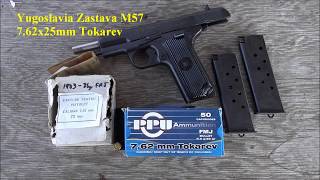 Romanian Surplus 7.62x25 Tokarev - Velocity Test - Vintage uswg01