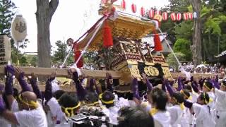 平成24年 館山・鶴谷八幡宮　安房国司祭　十社神輿祭入=前編