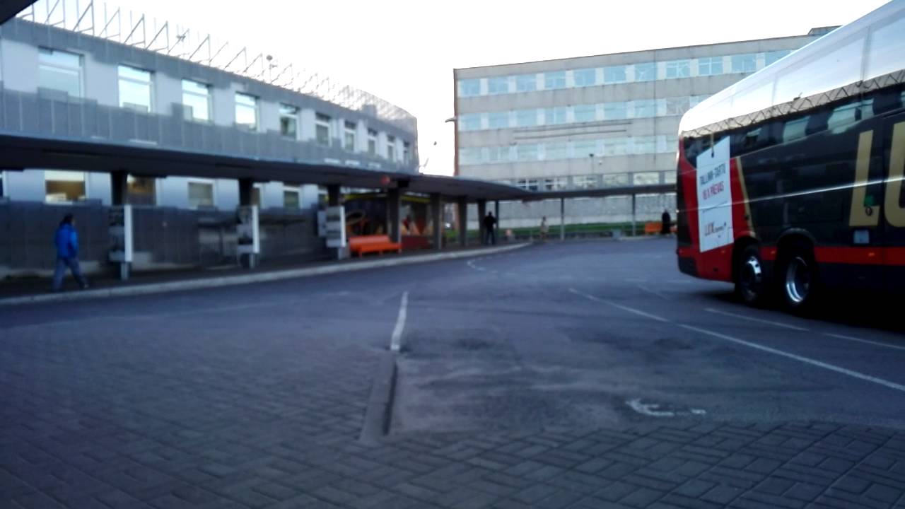 Tallinn Bus Station Tallinna Bussijaam Lux Express Bus Platform - YouTube