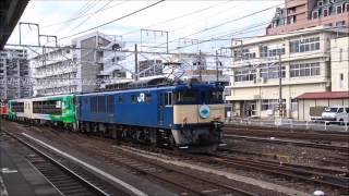 風っこ善知鳥号　松本駅構内入換