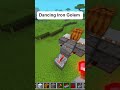 How to Build Dancing Iron Golem - Simple Version #minecraft #minecraftbuild